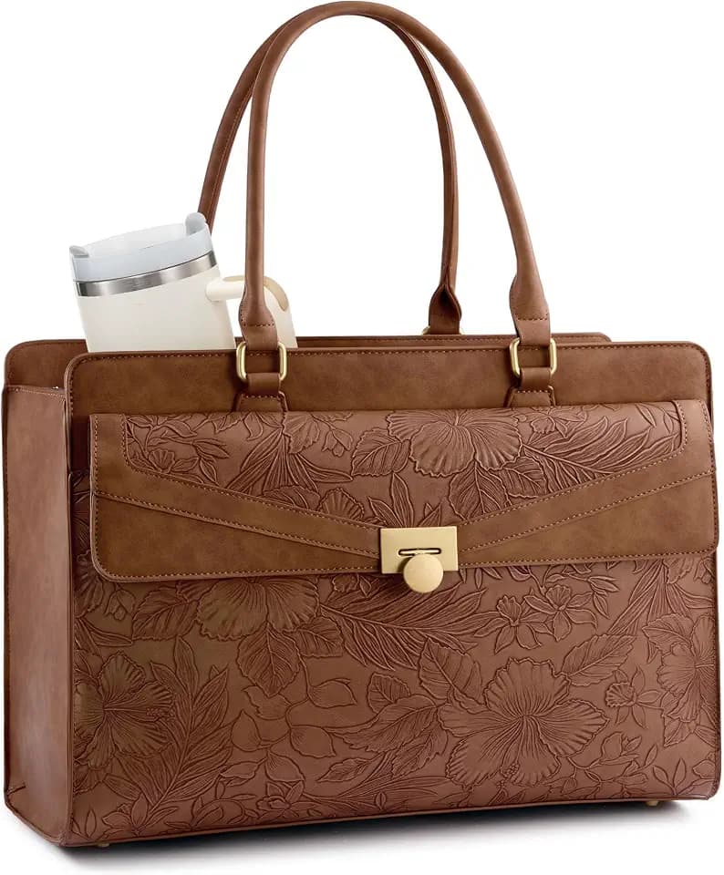 LOVEVOOK Laptop Tote Bag for Women,Laptop Work Tote Computer Bag