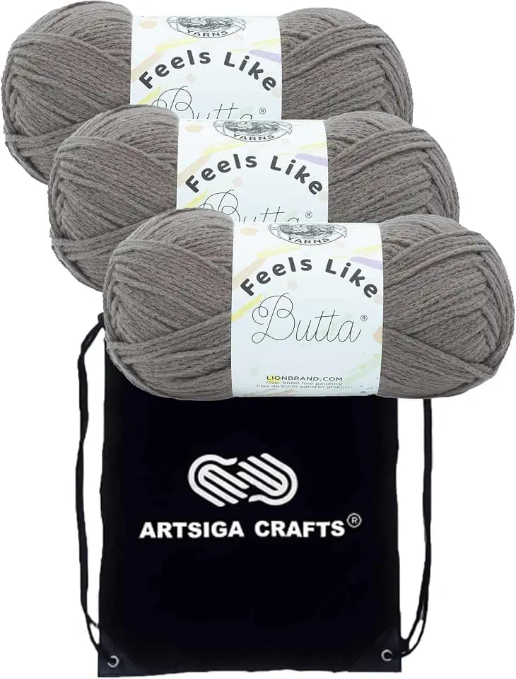 Lion Brand Yarn Feels Like Butta 215-125 Cocoa