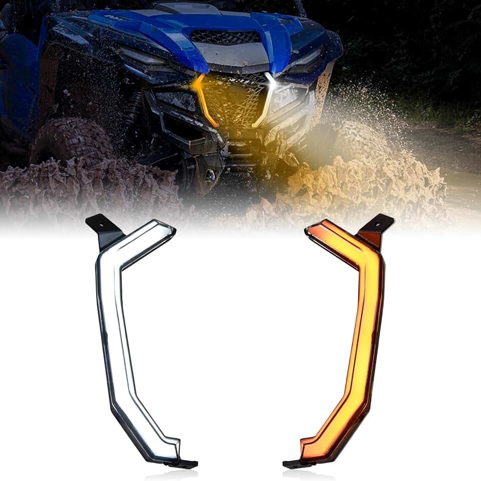 Fang Lights for Yamaha Wolverine RMAX2 RMAX4 1000 2021-2025, 2PCS