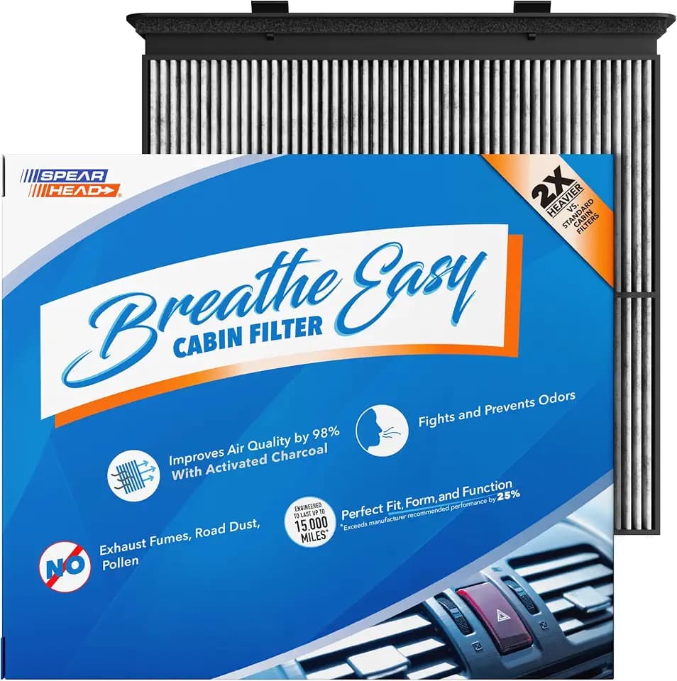 Spearhead Odor Defense Breathe Easy AC & Heater Cabin Air Filter (BE-277)