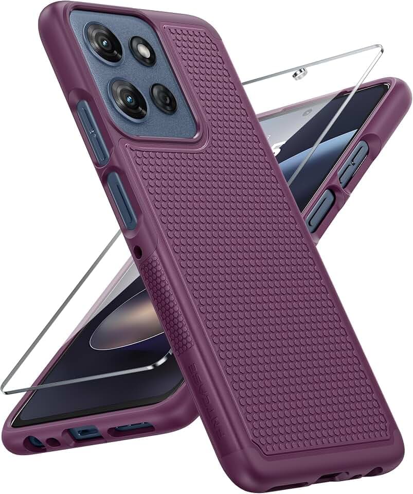 FNTCASE for Moto G 2026/2025 Phone Case: Dual Layer Non Slip Shockproof