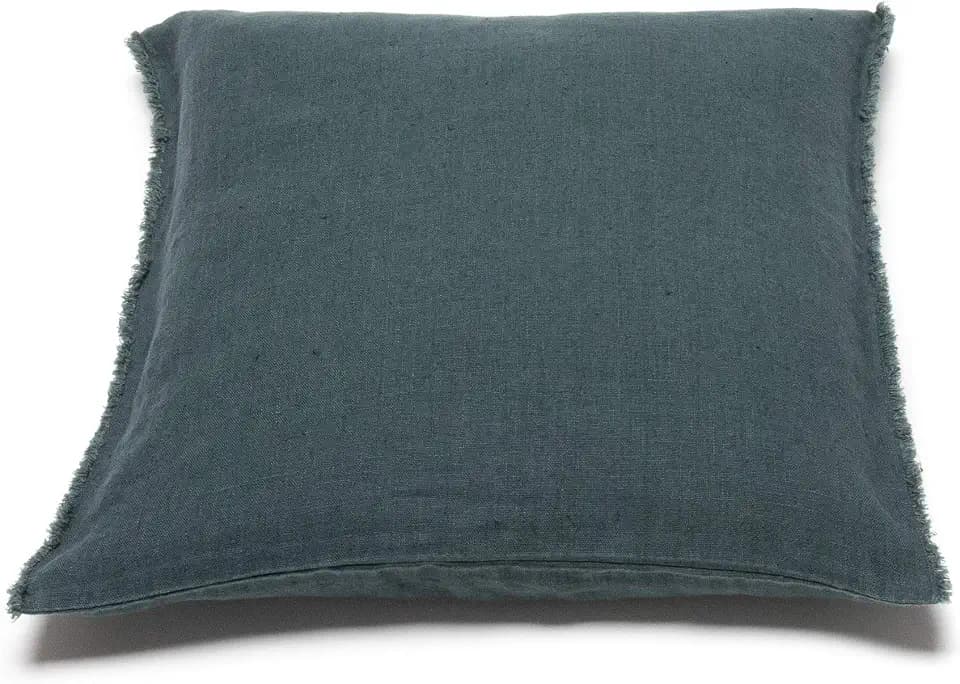 LinenMe 100% Leinen Kissenbezug 40x40 cm - Kopfkissenbezug mit Reißverschluss versteckten - Kissenhüllen, Zierkissenbezüge, Sofakissenbezüge
