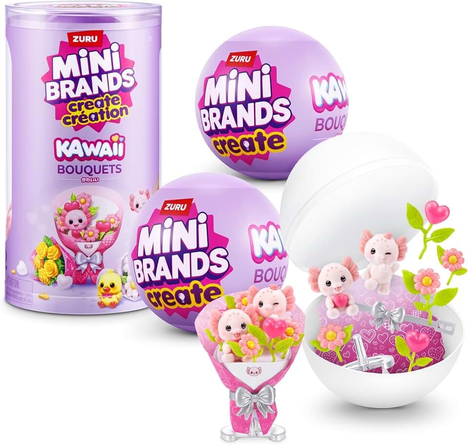 Mini Brands Mini Kawaii Bouquet Capsule Series 1 (2 Pack) von ZURU
