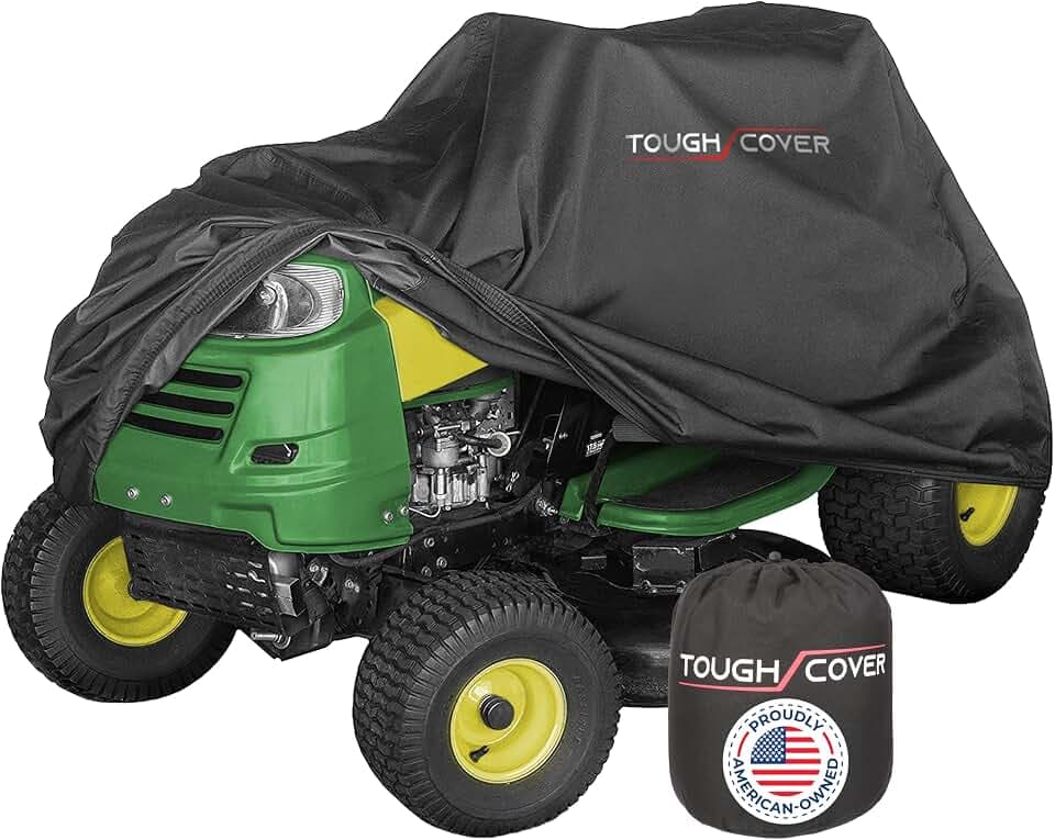 Tough Cover Premium-rasentraktor Abdeckung von reitrasenmäher Abdeckung gebildet mit 600d Marine-Grad Stoffe