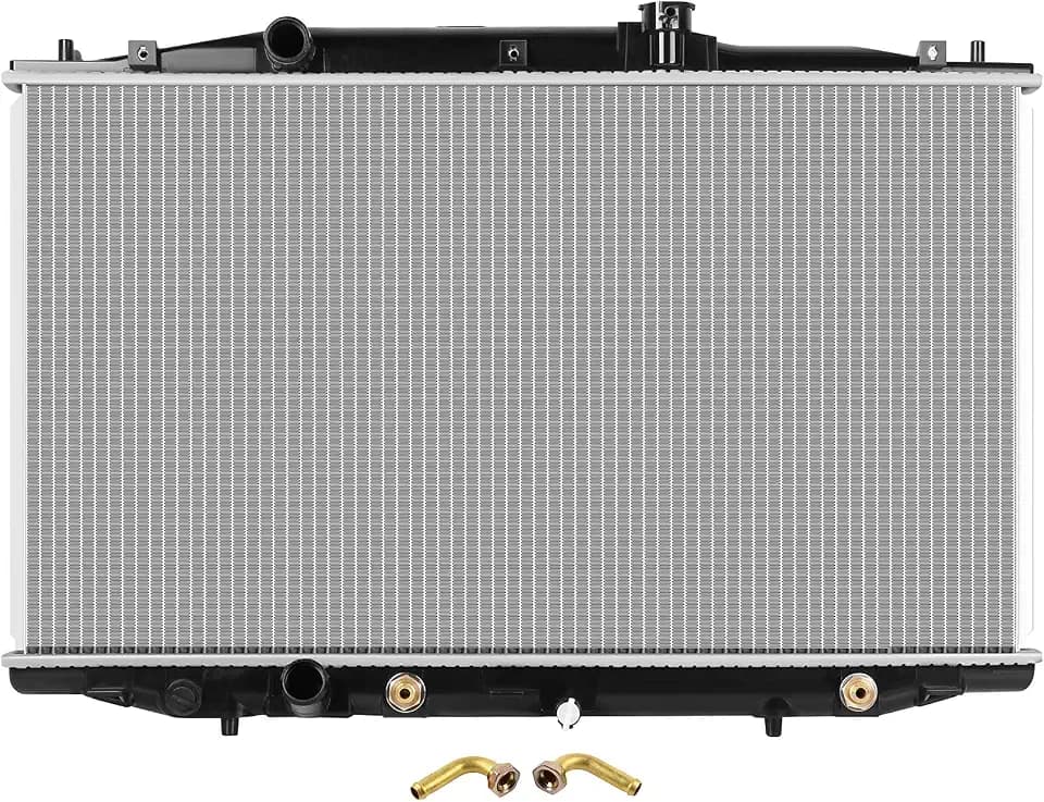 SCITOO 2599 Engine Coolant Radiator Assembly for Honda Accord 2003-2007