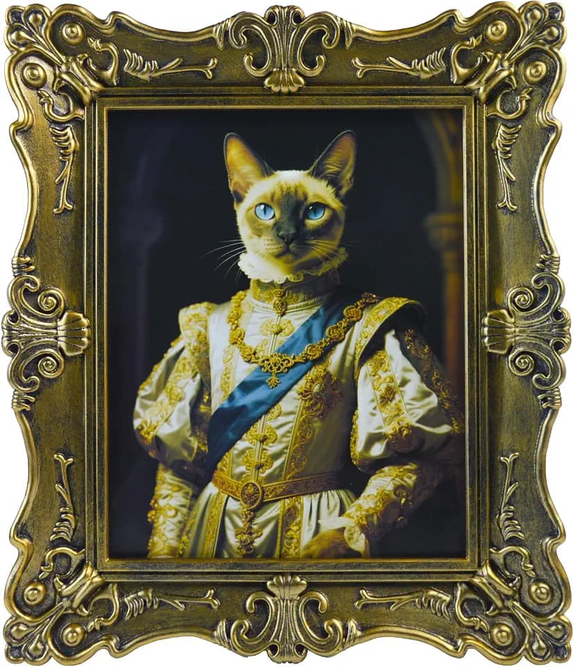 8x10 Gold Vintage Picture Frame Wall Mount & Tabletop Display ,Gold