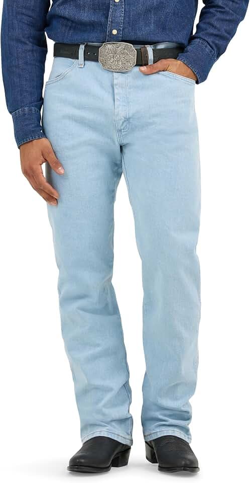 Wrangler Original Fit Active Flex Stonewash Jeans