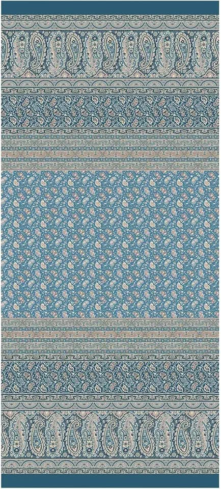 Bassetti Foulard Imperia B1 aus Baumwolle Mako-Satin in der Farbe Blau, Maße: 270cm x 270cm, 9324029