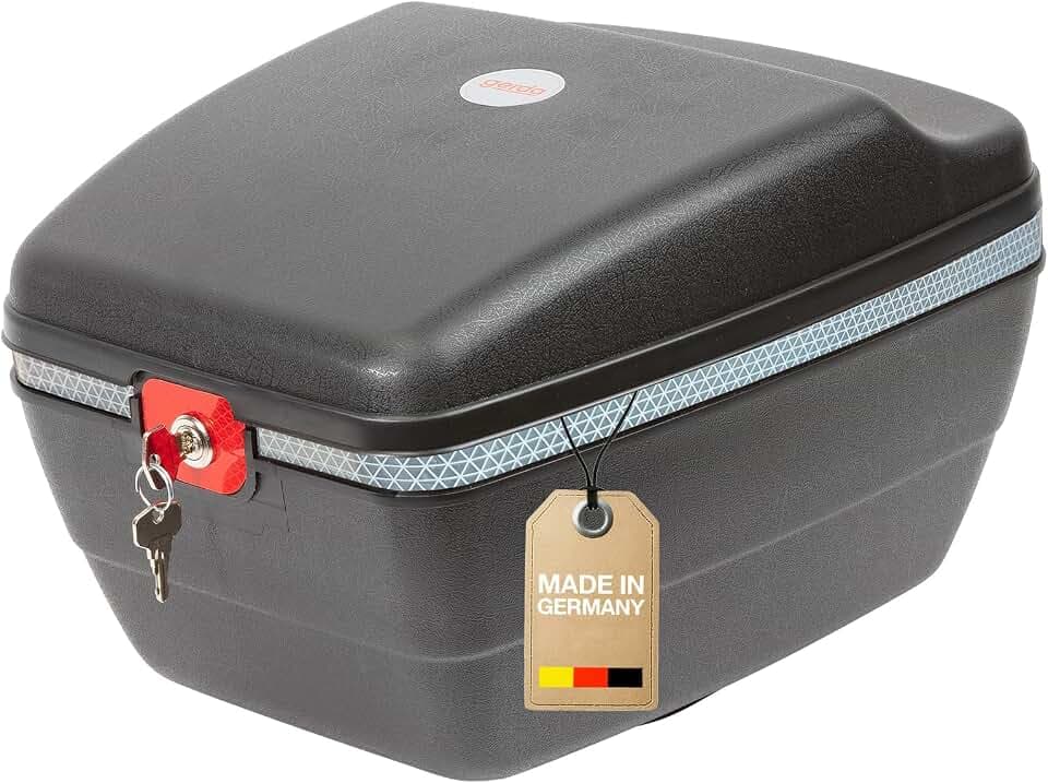 Westmark Fahrradkoffer Touring Tresor – diebstahlsicher, 14 Liter Stauraum