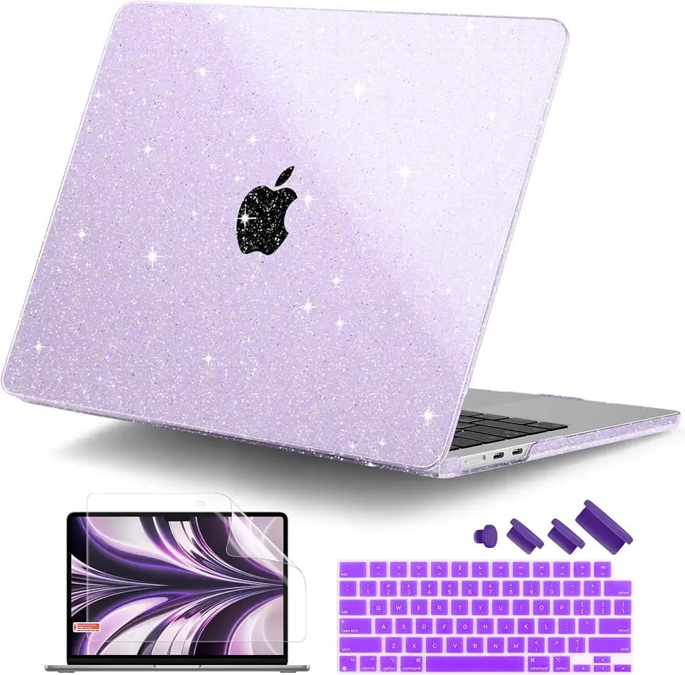 DONGKE Compatible with MacBook Air 13 inch Case M5 2026 M4 M3 M2 2025-2022