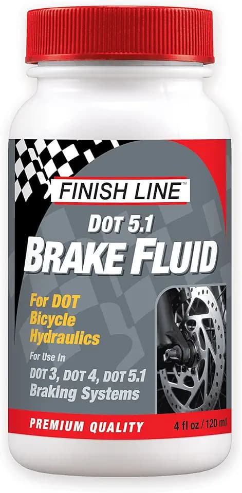 Finish Line DOT 5.1 Bicycle Brake Fluid High Performance 4 fl oz