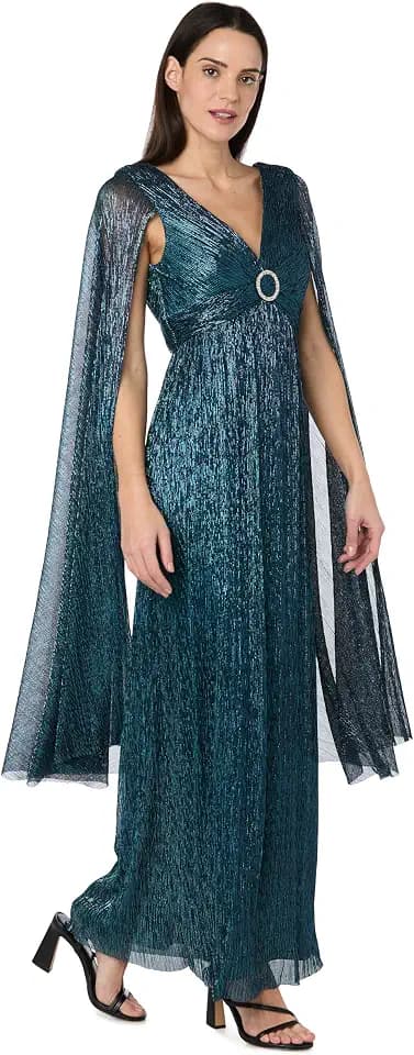 R&M Richards Women's Divine Drape Goddess Dress