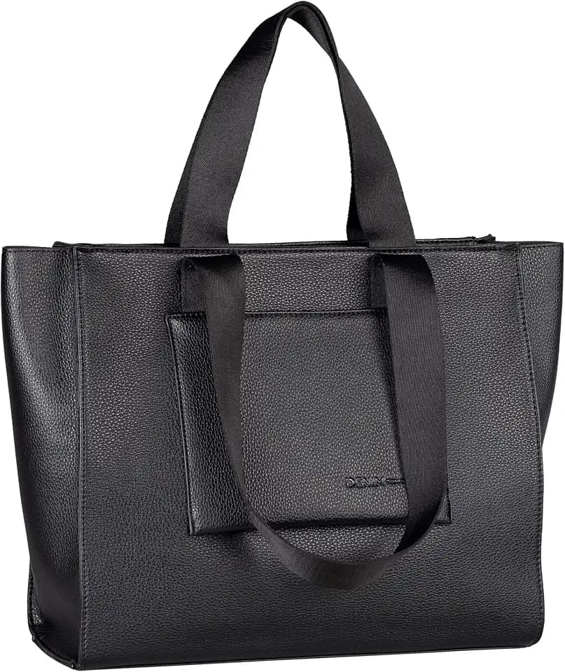 TOM TAILOR Aisha Zip Shopper Black schwarz