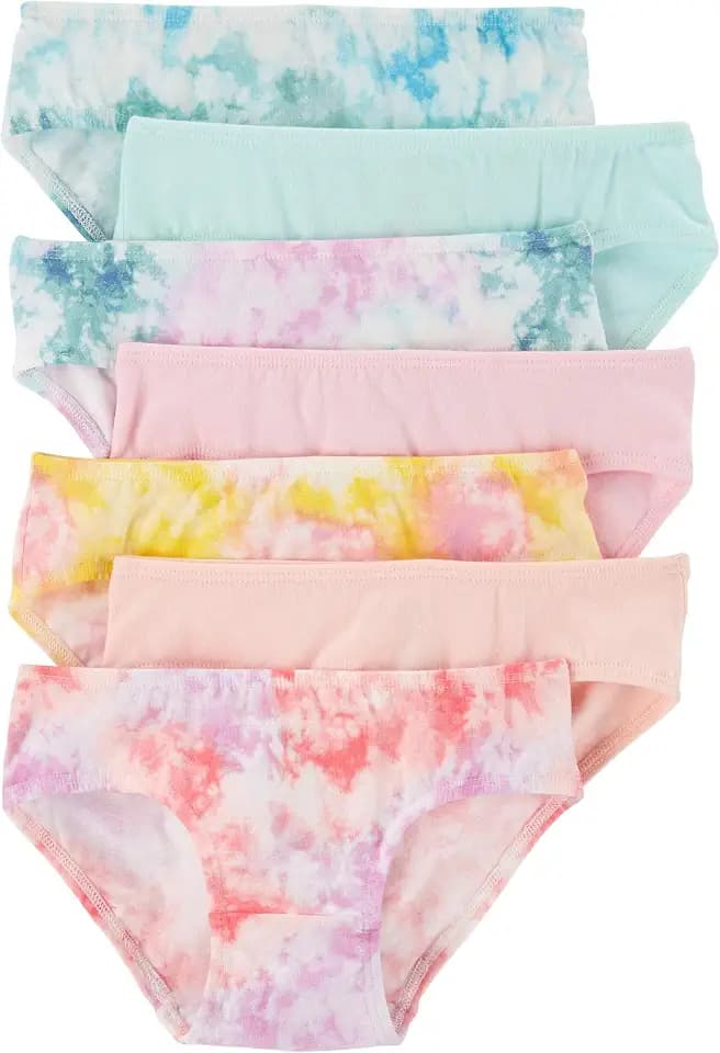 Carter's Girls' Little 7-Pack Underwear
