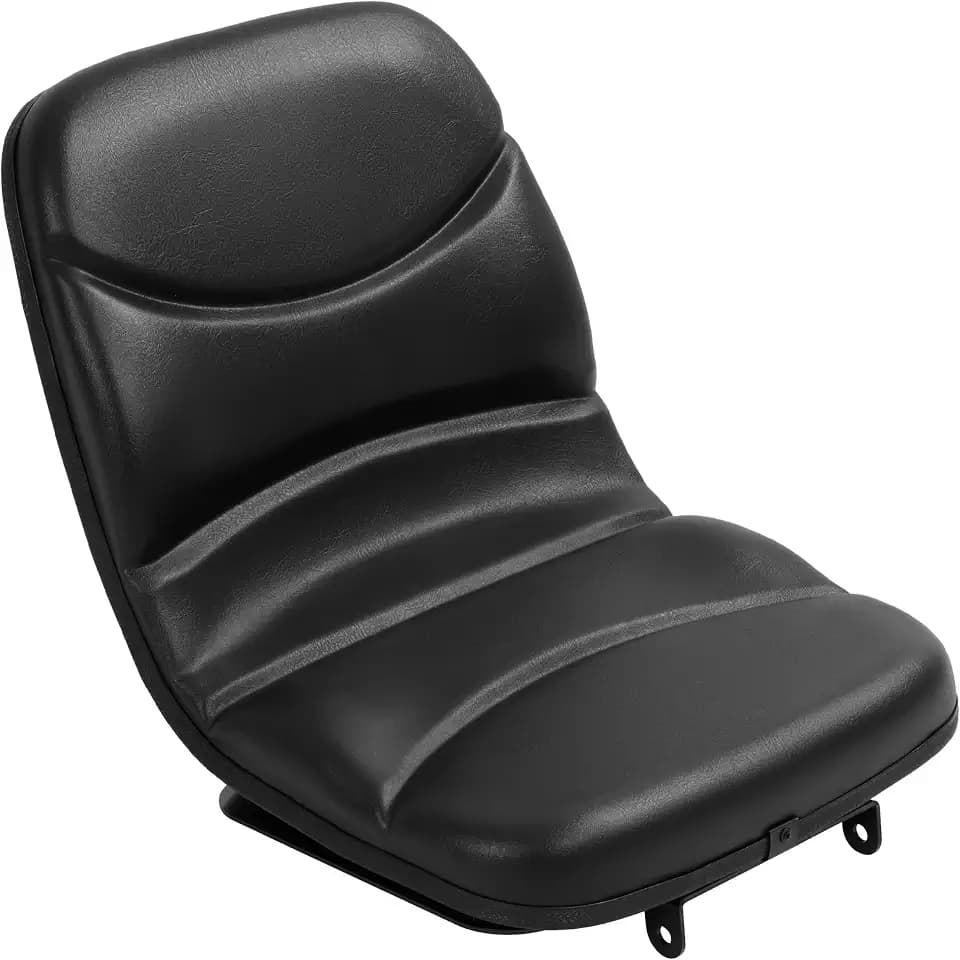 ALMULOO Tractor Seat Compatible with John Deere Compact Tractor Models 1070 3005 4005 670 770 790 870 970 990 Electrophoresis Plastic&Steel Black Replacement for M805158