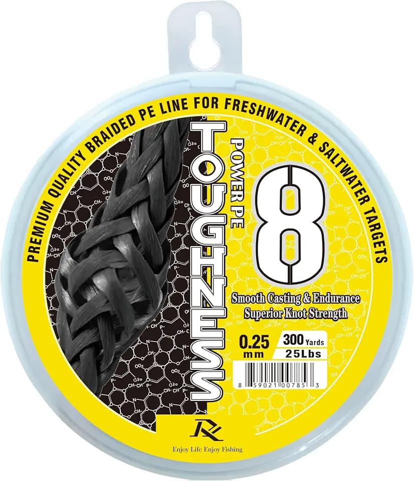 Ray Fishing Toughness 8 Strands Braided Fishing Line
