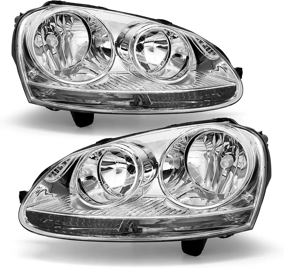 for 2005-2010 VW Rabbit & VW Jetta & VW Golf Halogen Headlight