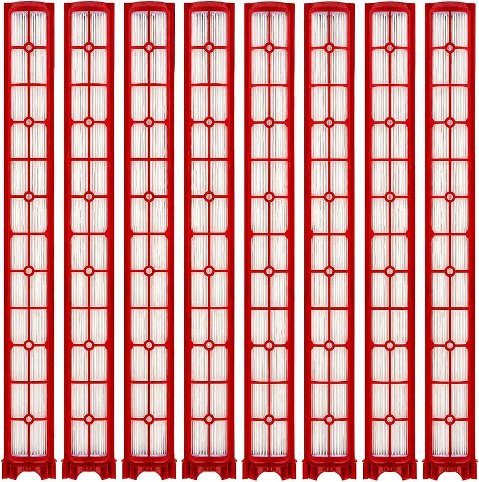 (8 Pack) Pencilvac Fluffycones SV50 FC & SV50 FF AM Replacement HEPA Filters Compatible with Dyson Pencilvac Fluffycones Robot Vacuum, Upright Filter, Vacuum Filters