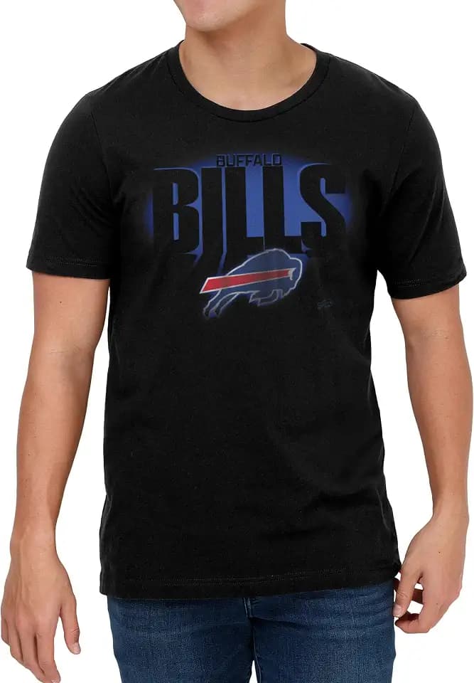 FOCO NFL Team Logo Floodlight Short Sleeve T-Shirt
