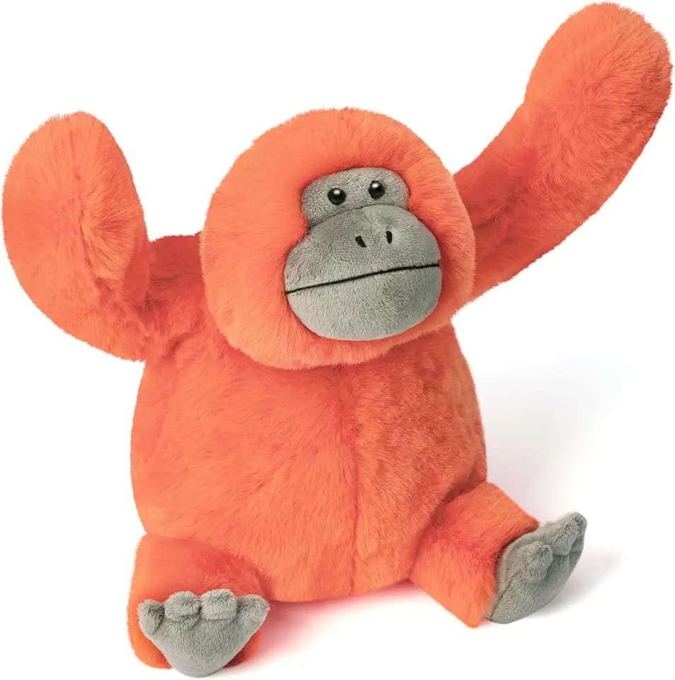 IKASA Orangutan Stuffed Animal, Ultra-Soft 12" Plush Toy,Gift Box Packing