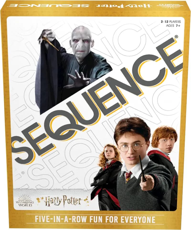 Goliath Sequence Harry Potter – Spannendes Gesellschaftsspiel zum Denken und Kombinieren ab 7 Jahren – Für 2-12 Spieler