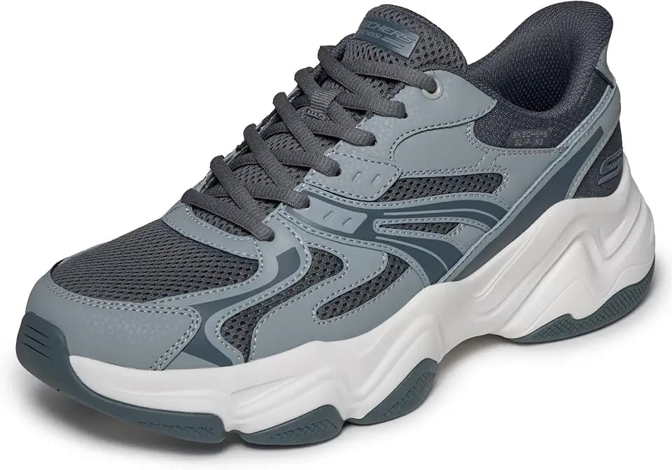 Skechers Men's Bobs Diego Fusion Look Sneaker