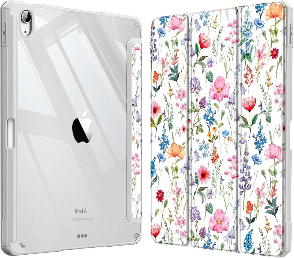 Fintie Clear Case for iPad Air 11-inch & iPad Air 5th/4th Generation 10.9"