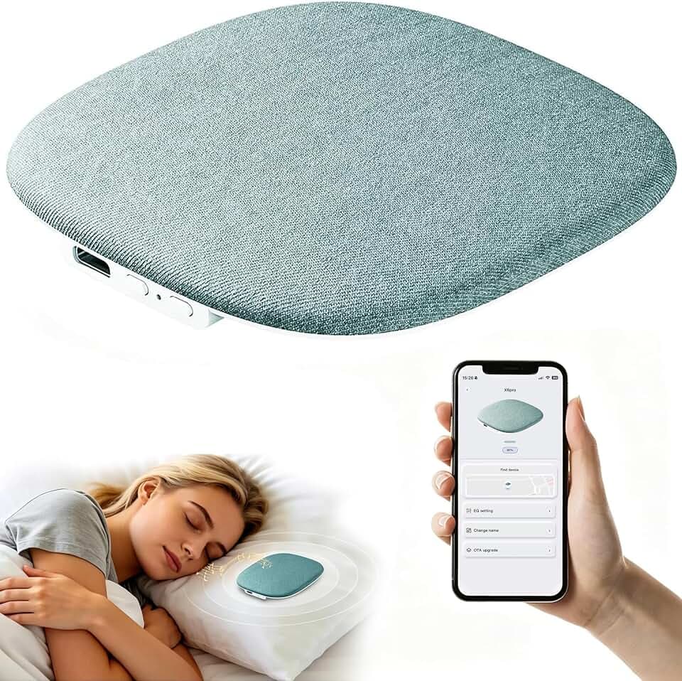 Under Pillow Sleep Speaker, Flat Bluetooth Pillow Speaker for Sleeping