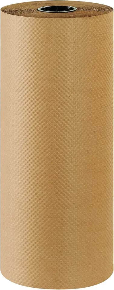 BOX USA PIKP2460 Indented Kraft Paper Roll, 60#, 24 x 300', Kraft