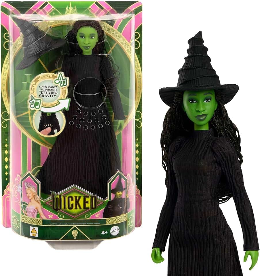 Mattel Universal Pictures Wicked singende Elphaba Puppe