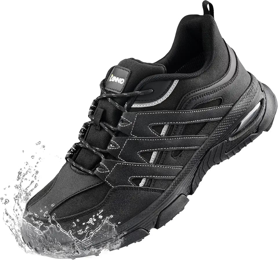 Breite Wasserdicht Damen Wanderschuhe Leichte Trekkingschuhe Orthopädische Traillaufschuhe Slip-on Air Cushion
