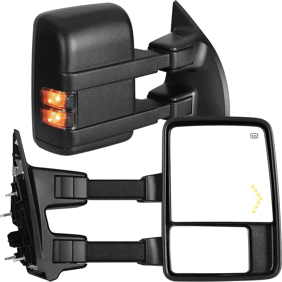 YITAMOTOR Towing Mirrors for 1999-2016 Ford F250 F350 F450 F550 Super Duty