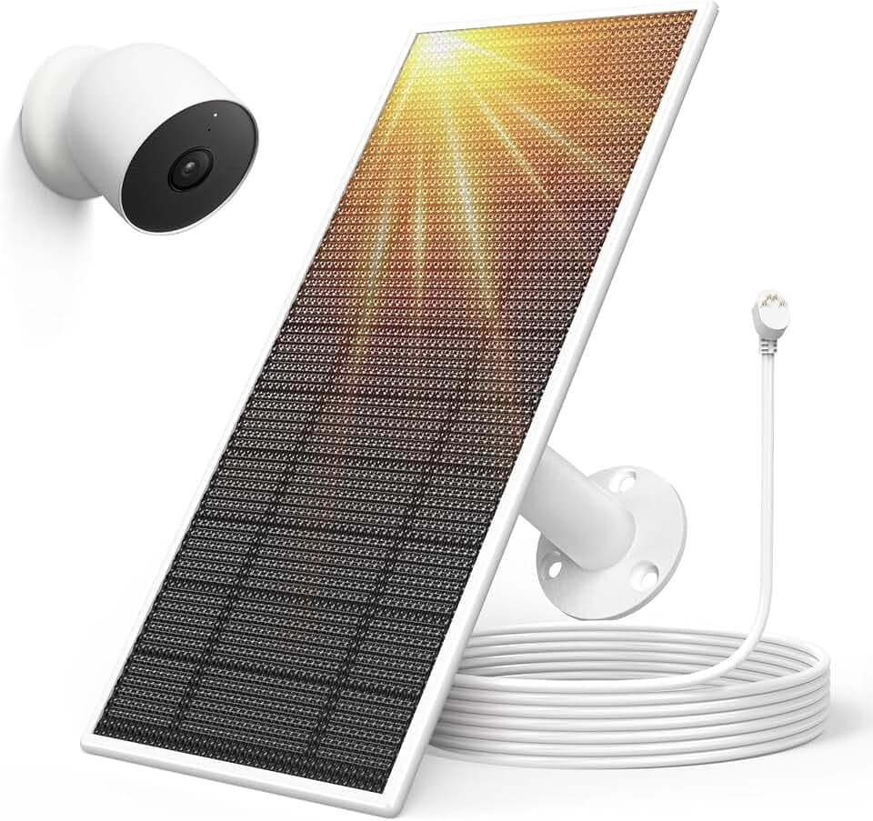 5W Solar Panel for Google Nest Camera