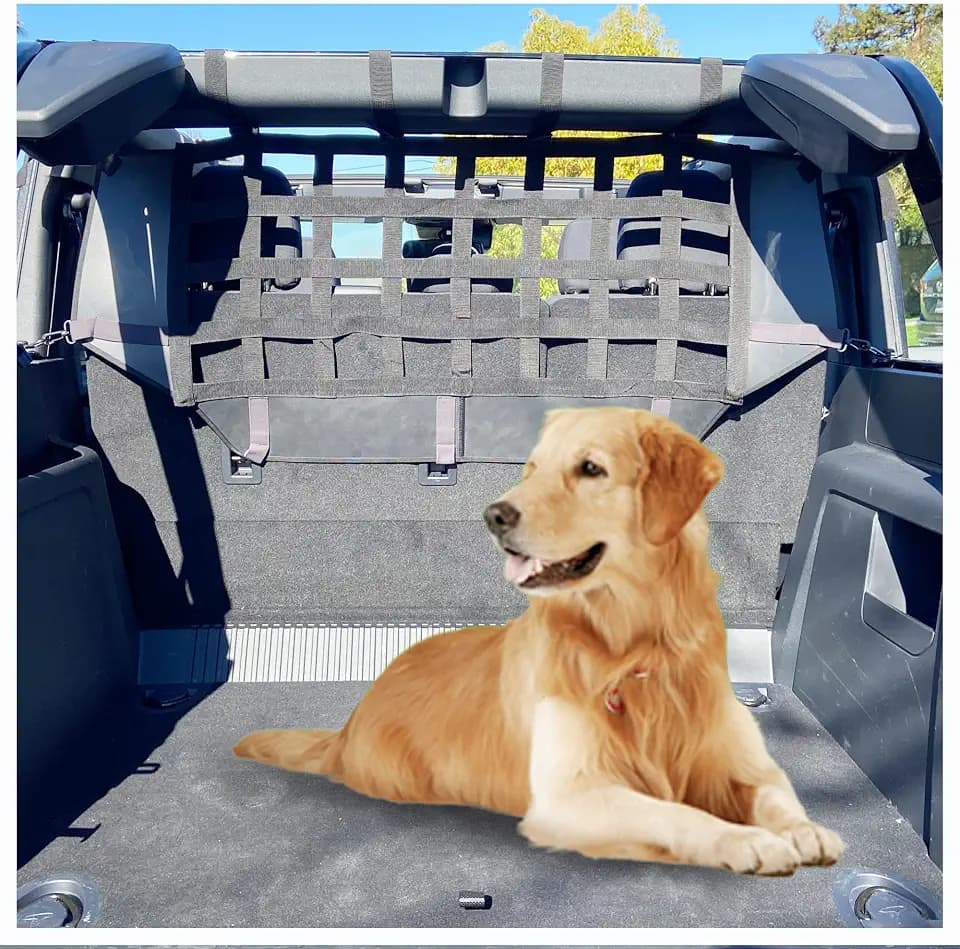 sukemichi Pet Dog Barrier Divider Net for 2021-2026 Ford Bronco 4 Door