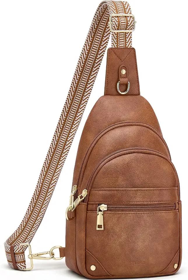 SYTRAH Anti Theft Crossbody Bags for Women, RFID Travel Sling Purse