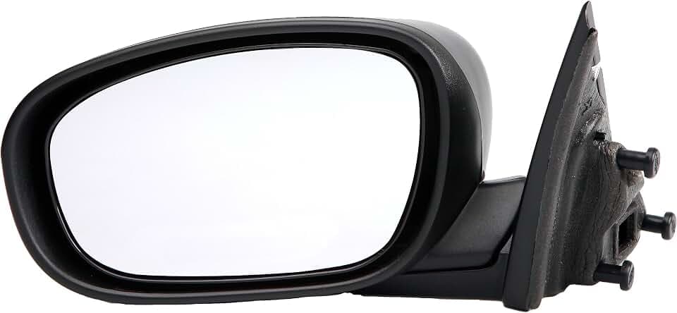 Dorman 955-1734 Driver Side Power Door Mirror - Heated Compatible with Select Chrysler / Dodge Models, Black