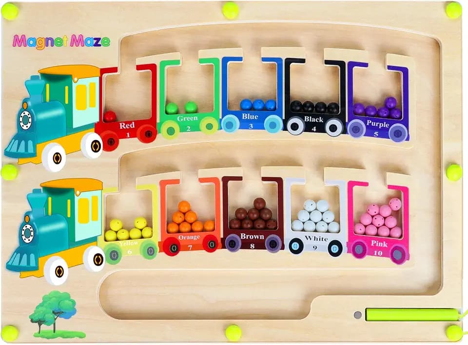 Magnetspiel Labyrinth Spielzeug Sortierspiel Montessori Spielzeug