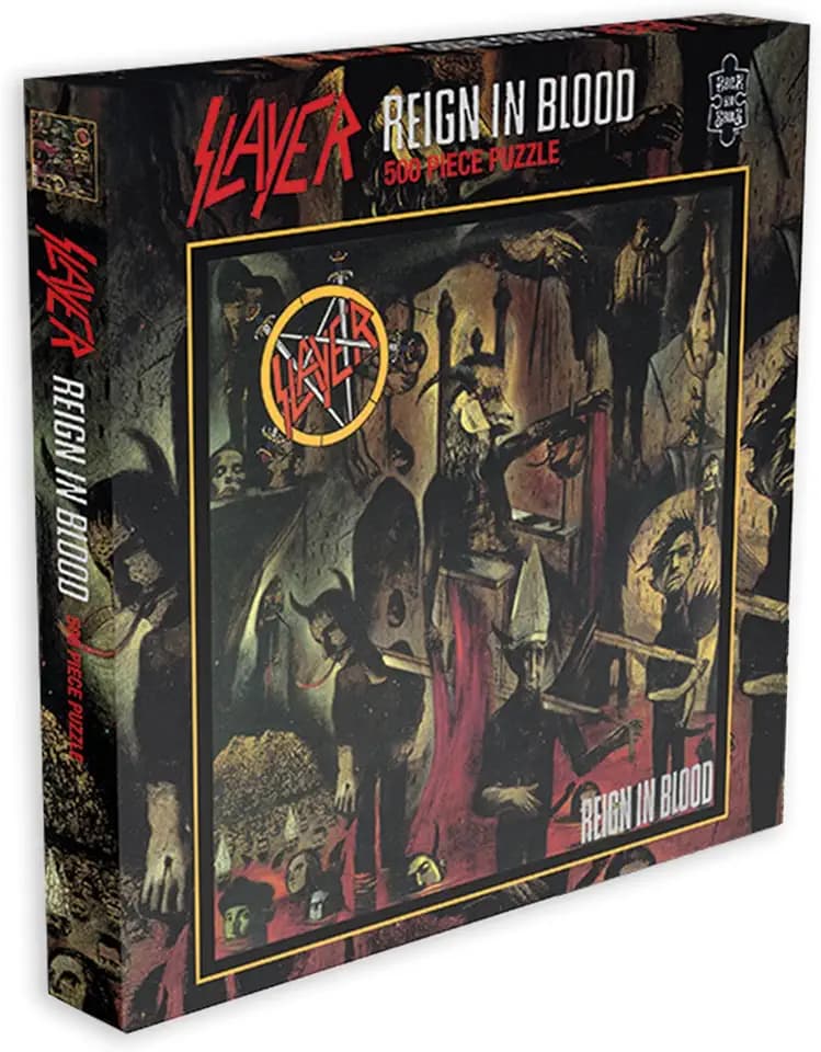 RockSaws Slayer Reign in Blood 500 Piece Jigsaw Puzzle