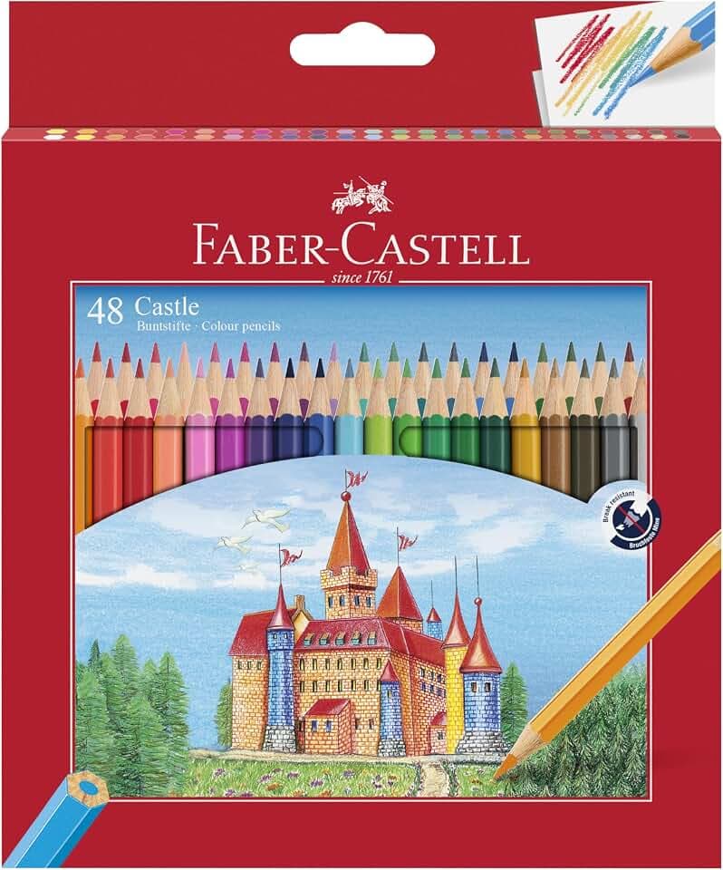 Faber-Castell - Buntstifte Set Castle 48-teilig