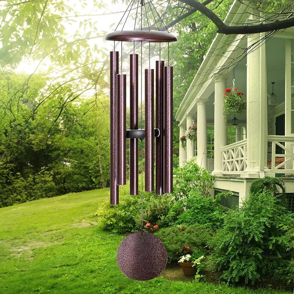 FDOCOI Wind Chimes for Outside Deep Tone,38'' Large Wind Chimes Outdoor