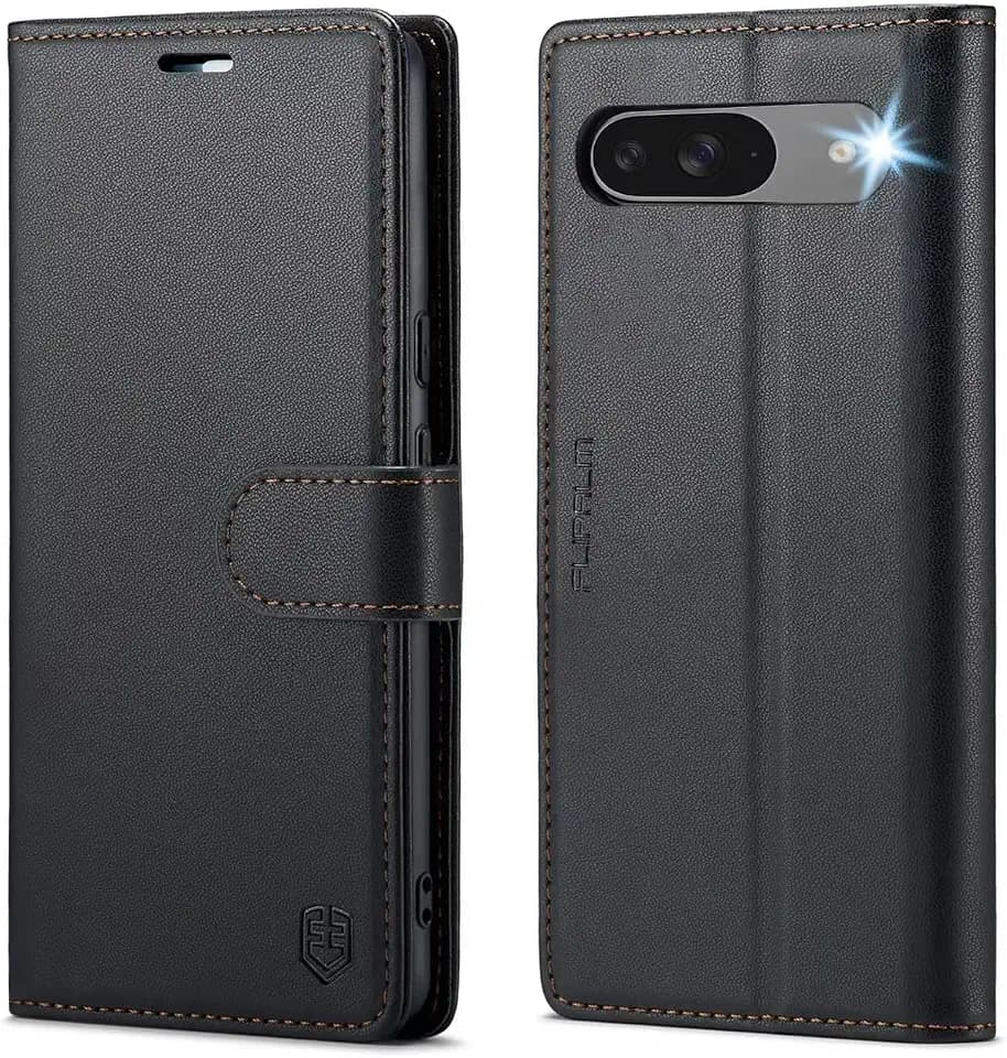FLIPALM Wallet Case for Google Pixel 10 5G/Pixel 10 Pro, Black
