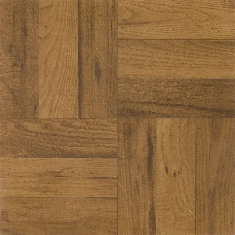 Nexus Peel & Stick Vinyl Floor Tiles, 20-Pack, 12 x 12 in, Oak