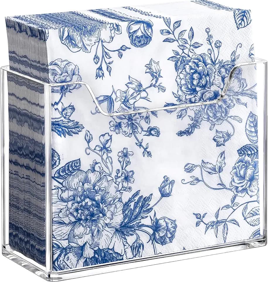 Kordory Acrylic Vertical Napkin Holder for Kitchen Table, Home, Restaurant