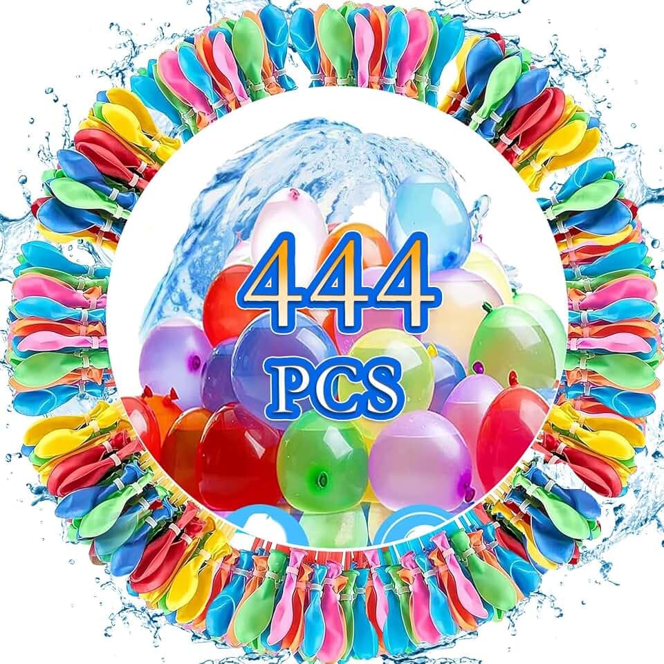 Funnity Wasserbomben Selbstschließend, 444 Stück