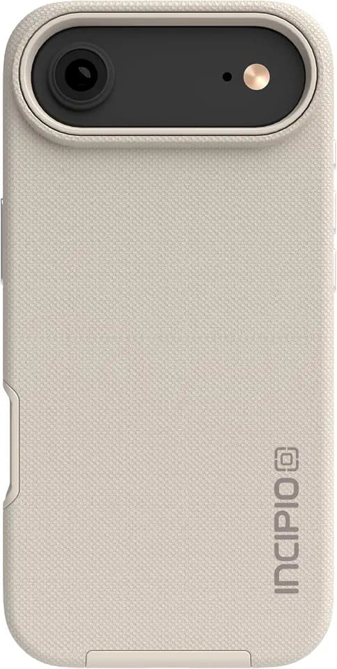 Incipio - DualPro iPhone 17 Air, 10ft Drop Tested, Ultra Durable & Shock Absorbing, Scratch Resistant & Slim Profile (Bone)