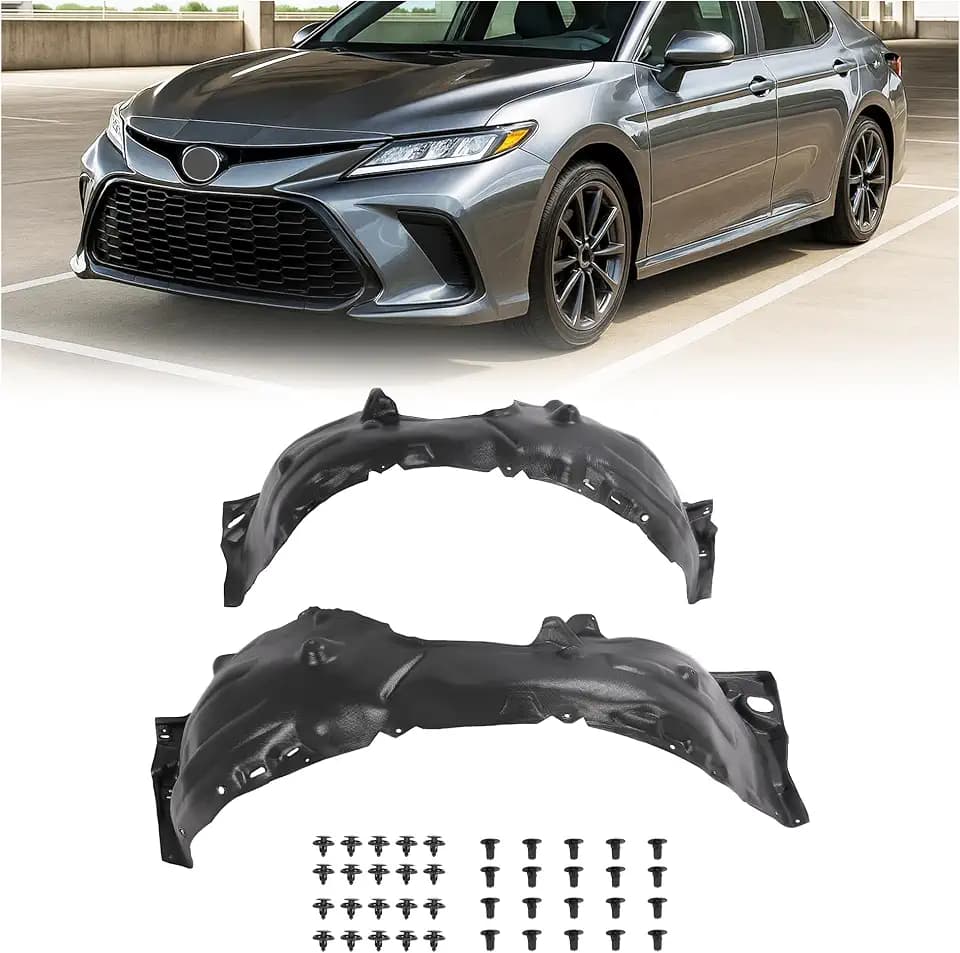 ALMULOO Fender Liner Compatible with 2018-2024 Toyota Camry SE XSE TRD