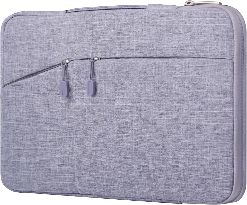 Megoo 12inch Laptop Sleeve Case with Handle Carrying Travel Case(Gray)