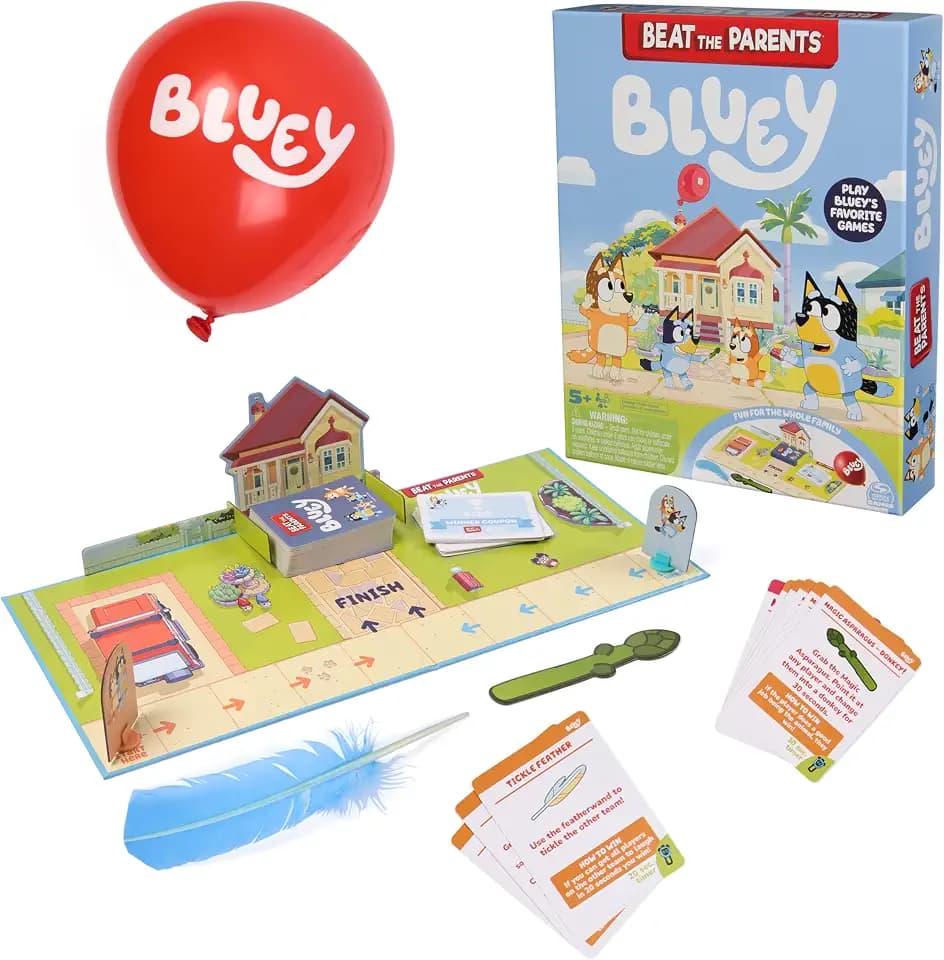 Spin Master Games Bluey Beat the Parents Board Game