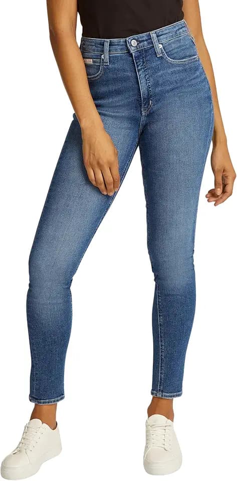 Calvin Klein Damen High Rise Skinny Fit Jeans