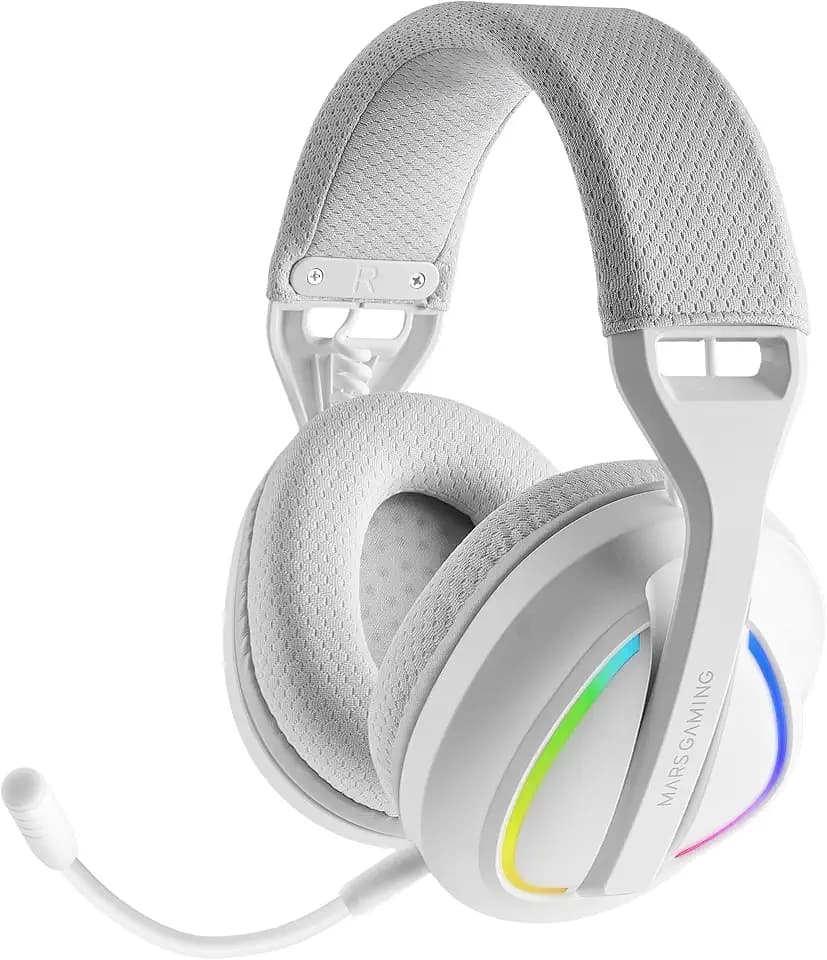 Mars Gaming MHW-Quasar Wireless Gaming-Kopfhörer ARGB Flow